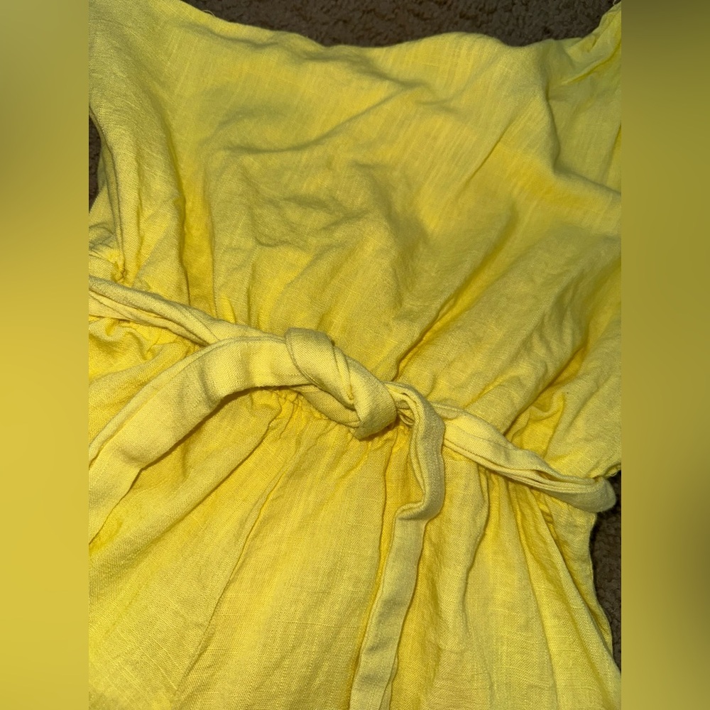Yellow romper - Picture 2 of 2